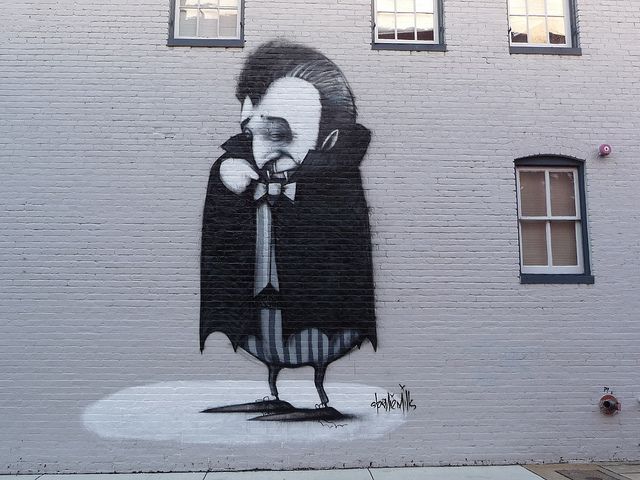 Mural by Australian street artist Stormie Mills 